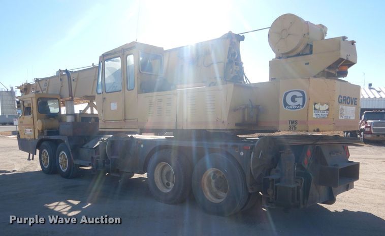 image for item HQ9543 1973 Grove TM375  crane