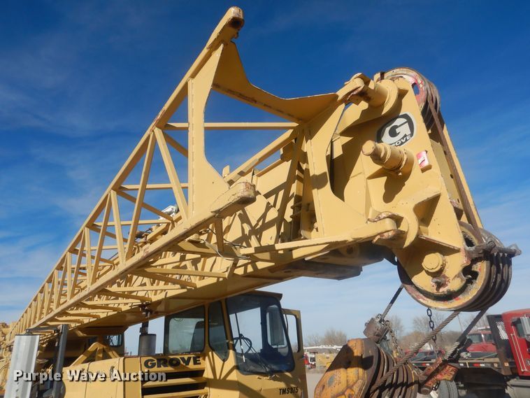 image for item HQ9543 1973 Grove TM375  crane