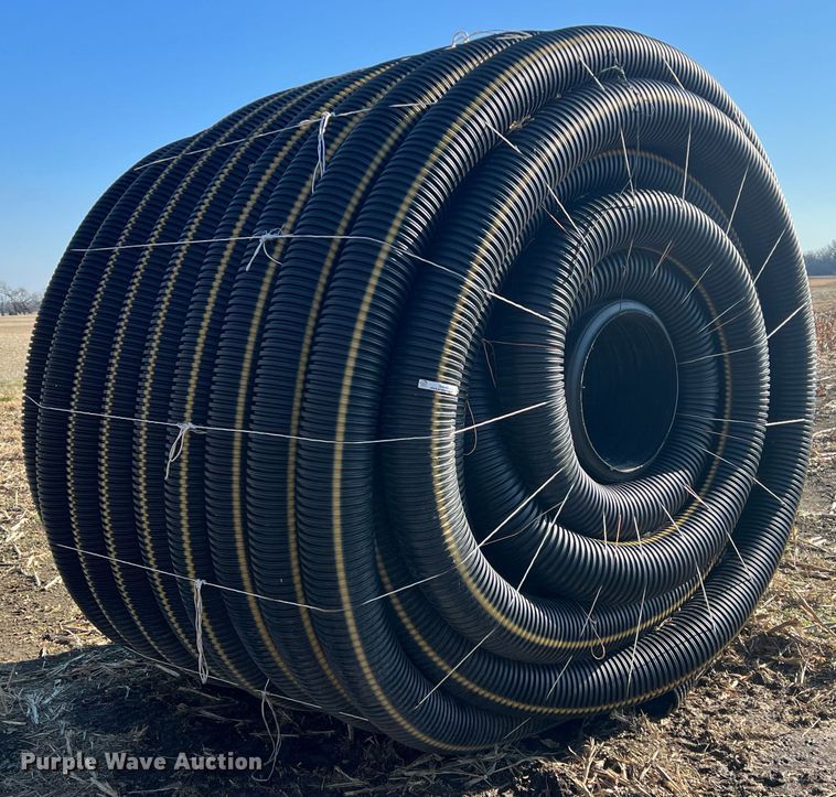 image for item ID9246 Approximately 800' of 8" diameter drain pipe