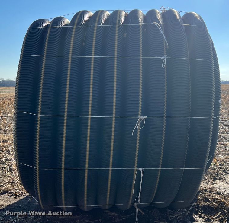 image for item ID9246 Approximately 800' of 8" diameter drain pipe