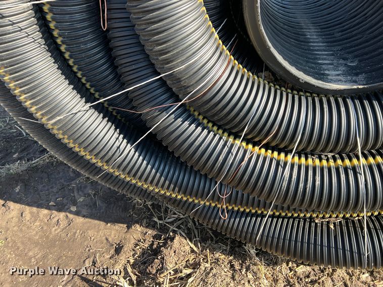 image for item ID9246 Approximately 800' of 8" diameter drain pipe