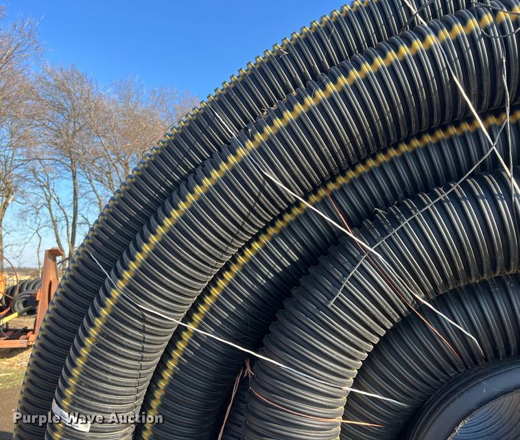 image for item ID9246 Approximately 800' of 8" diameter drain pipe