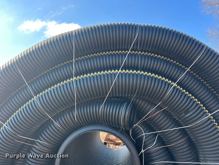 image for item ID9246 Approximately 800' of 8" diameter drain pipe