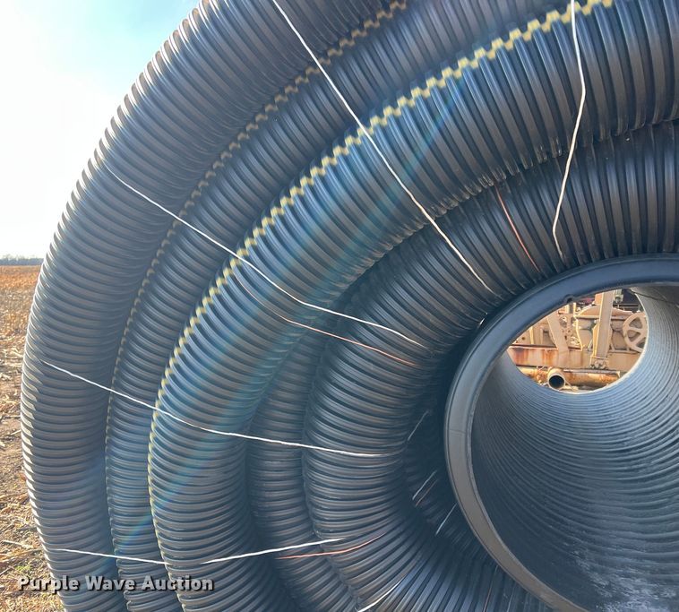 image for item ID9246 Approximately 800' of 8" diameter drain pipe