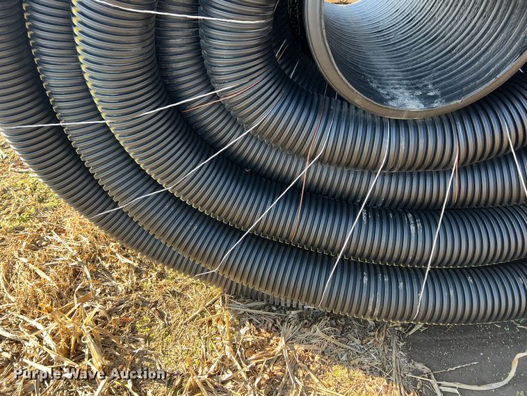 image for item ID9246 Approximately 800' of 8" diameter drain pipe