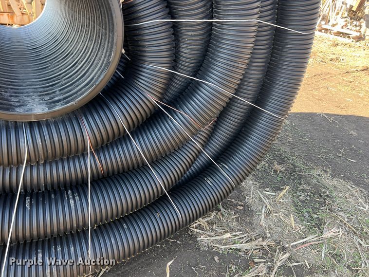 image for item ID9246 Approximately 800' of 8" diameter drain pipe