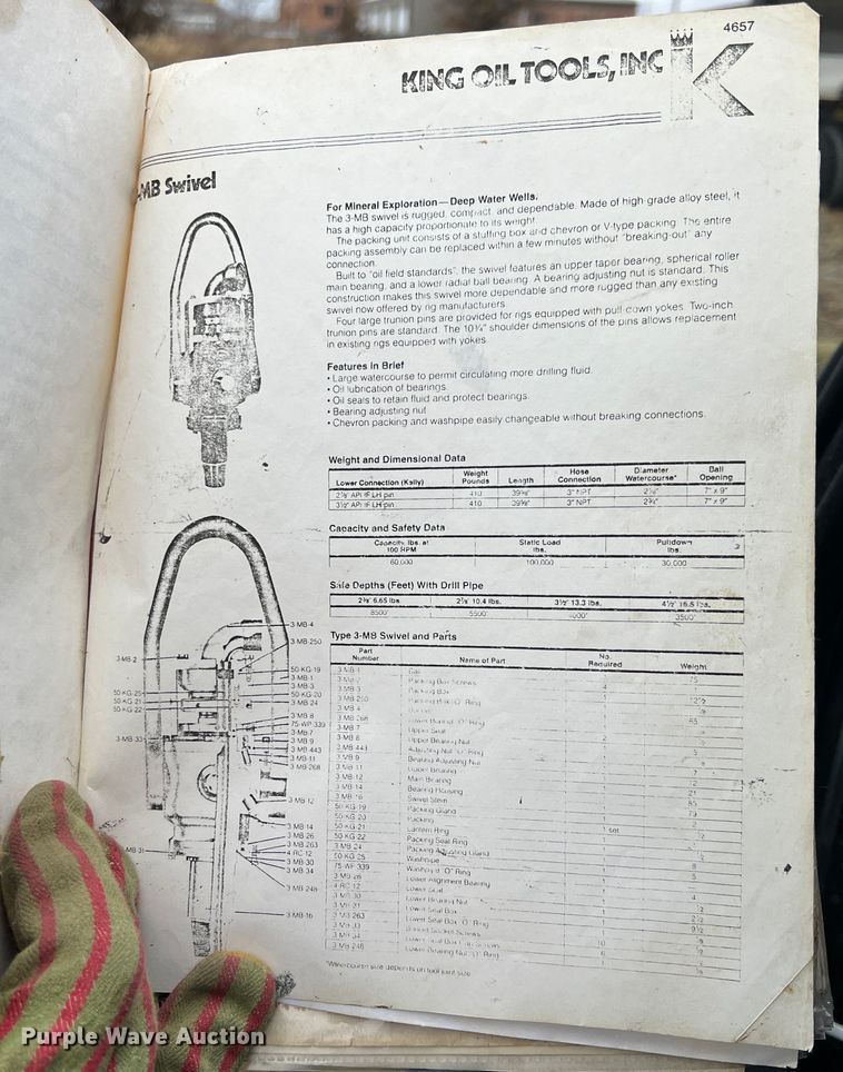 image for item ID9254 1999 International 5000  well service truck