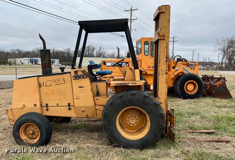 image for item ID9273 1982 Case 586D  forklift