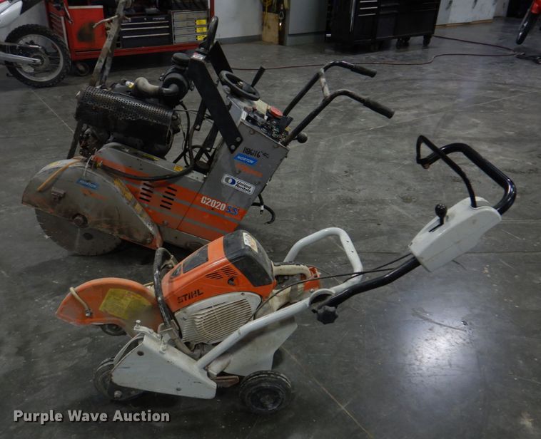 image for item IM9682 (2) concrete saws