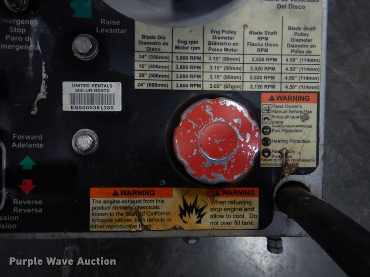 image for item IM9682 (2) concrete saws