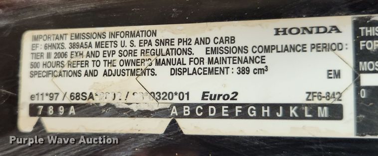 image for item JB9674 Husqvarna  concrete saw