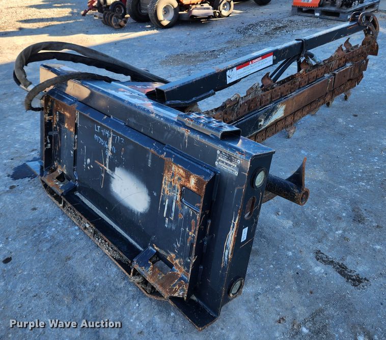 image for item JB9677 2015 Bobcat LT414  skid steer trencher