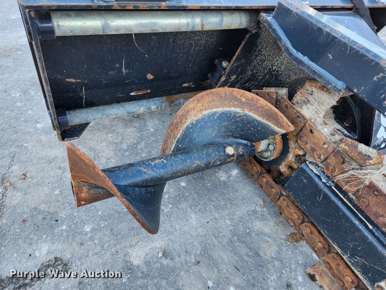 image for item JB9677 2015 Bobcat LT414  skid steer trencher