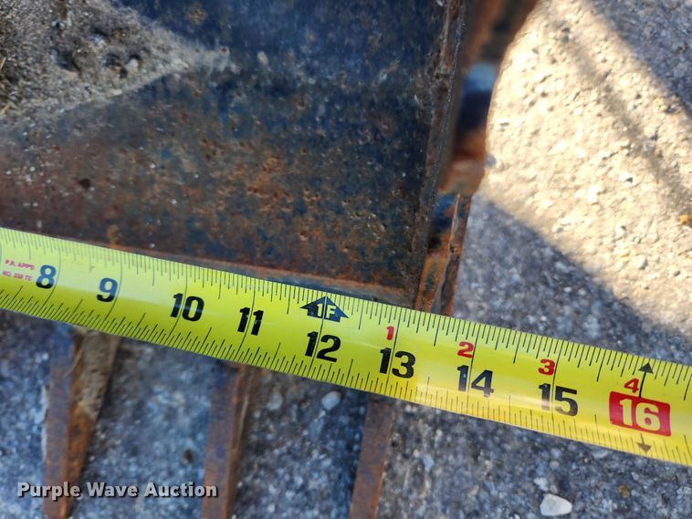 image for item JB9684 Skid steer backhoe