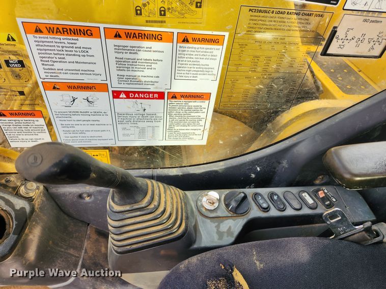 image for item JB9695 2013 Komatsu PC228USLC-8  excavator