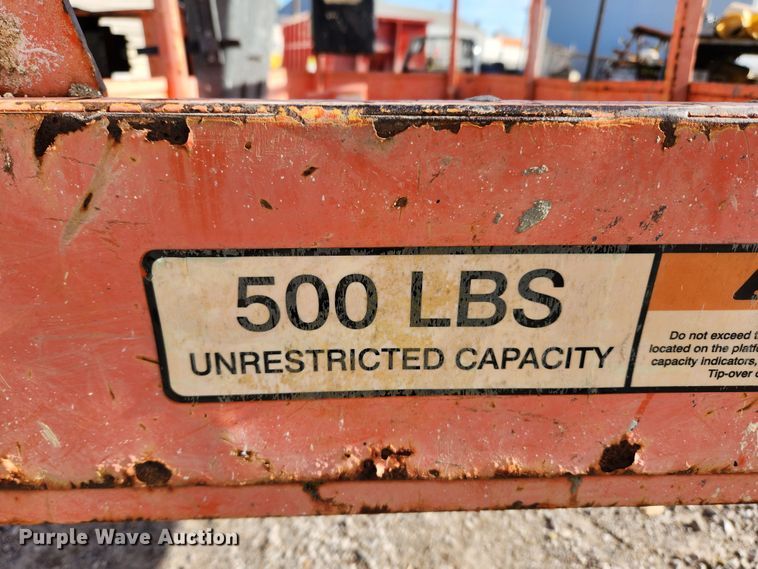 image for item JB9727 2000 JLG 600S  boom lift