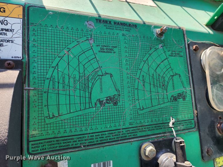 image for item JB9728 2000 Terex SS1056C Turbo  telehandler