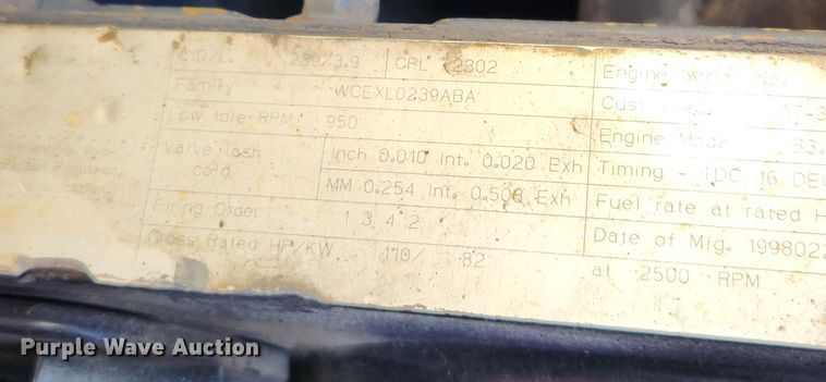 image for item JB9729 1998 Terex SS1048  telehandler