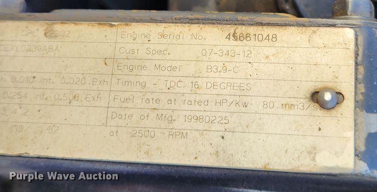 image for item JB9729 1998 Terex SS1048  telehandler