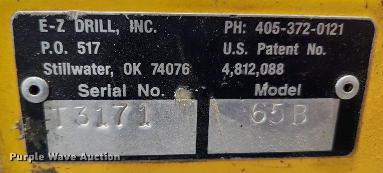 image for item JB9740 E-Z Drill 65B  concrete drill