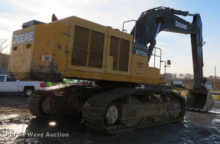 image for item JC9271 2014 John Deere 870G LC  excavator