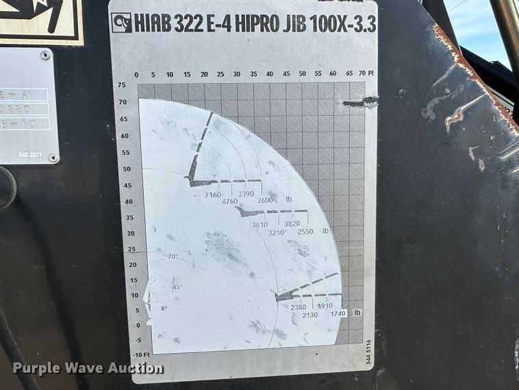 image for item JD9672 Hiab HB100X  crane