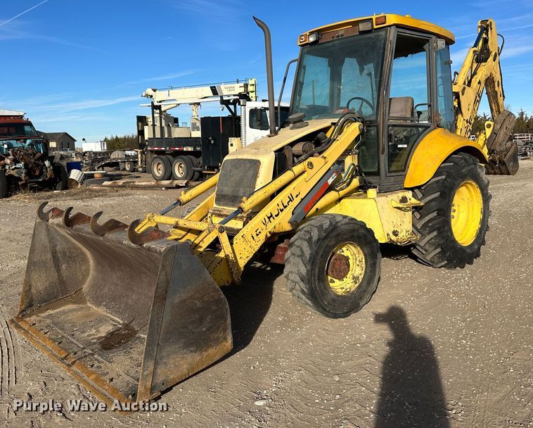 image for item JD9680 New Holland 555E  backhoe