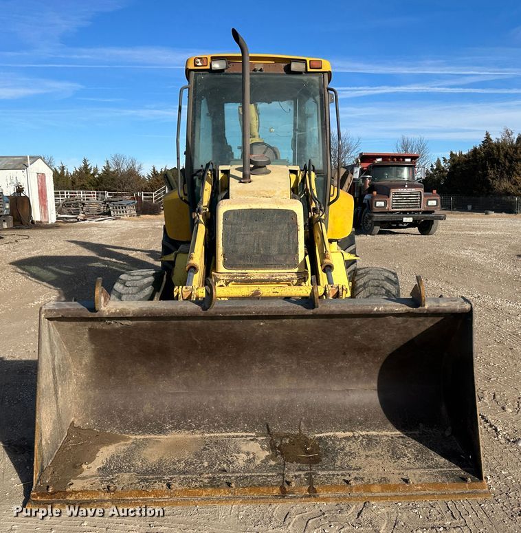 image for item JD9680 New Holland 555E  backhoe