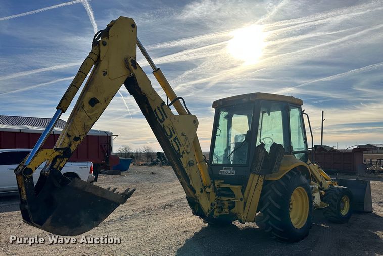 image for item JD9680 New Holland 555E  backhoe