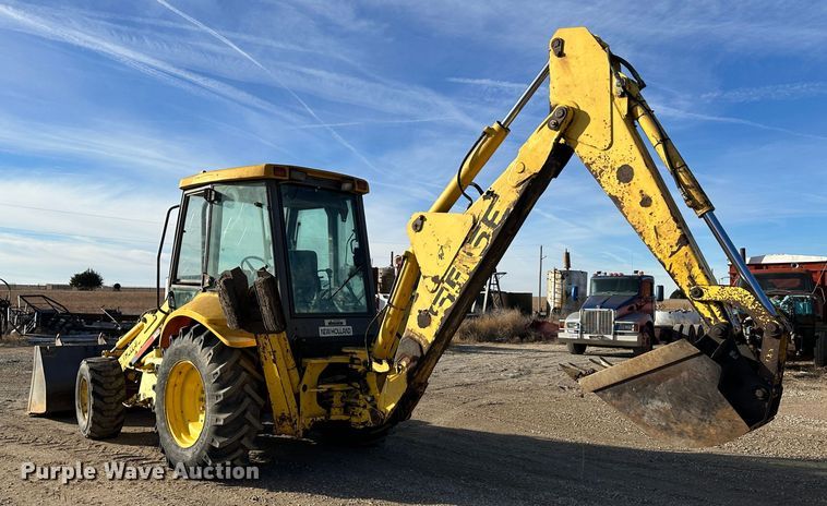 image for item JD9680 New Holland 555E  backhoe