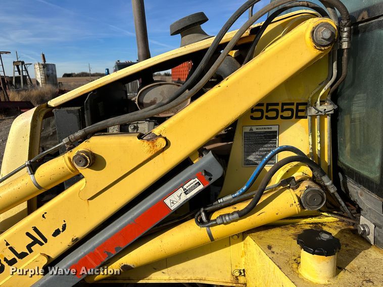 image for item JD9680 New Holland 555E  backhoe