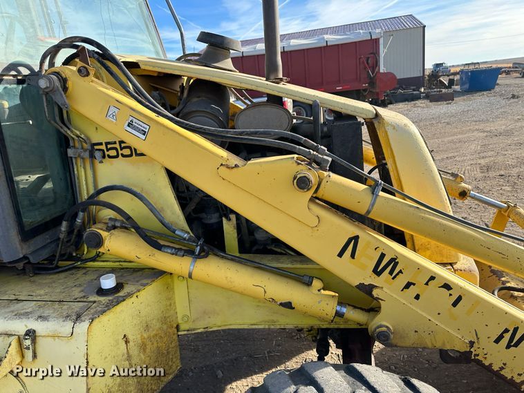 image for item JD9680 New Holland 555E  backhoe
