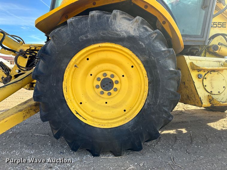 image for item JD9680 New Holland 555E  backhoe