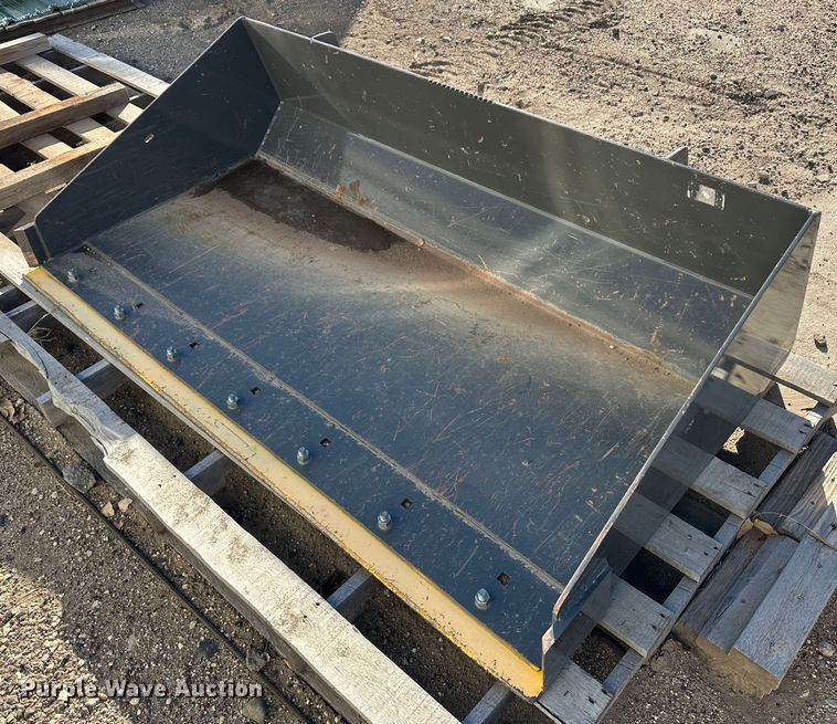 image for item JD9764 72"W skid steer bucket