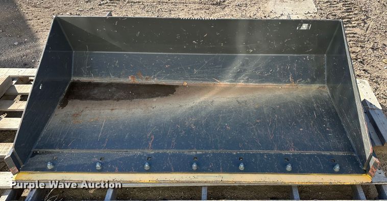 image for item JD9764 72"W skid steer bucket
