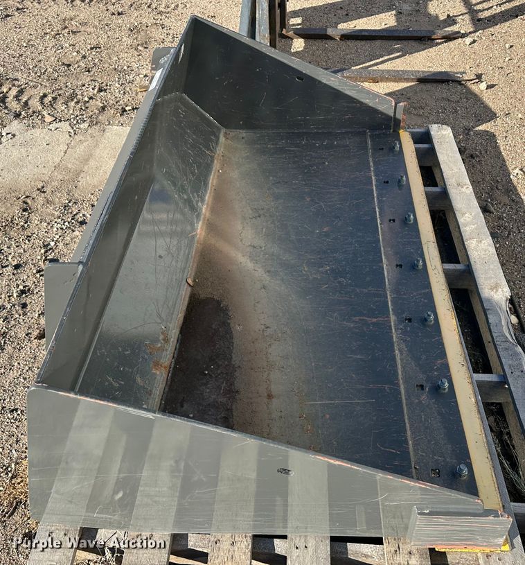 image for item JD9764 72"W skid steer bucket