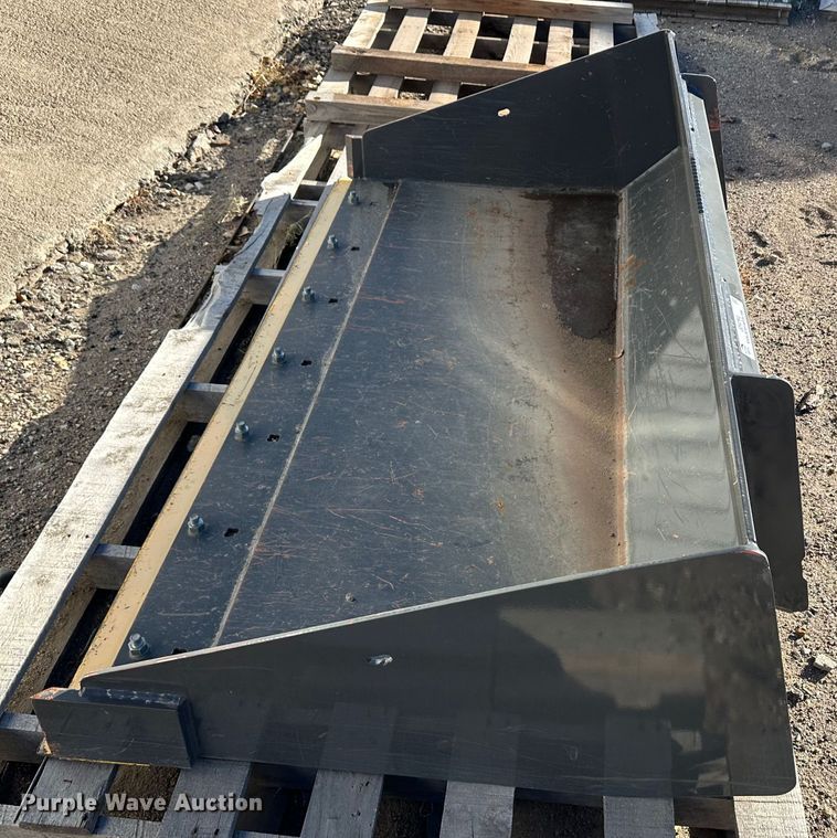 image for item JD9764 72"W skid steer bucket