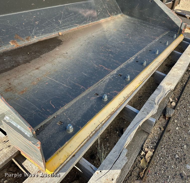 image for item JD9764 72"W skid steer bucket