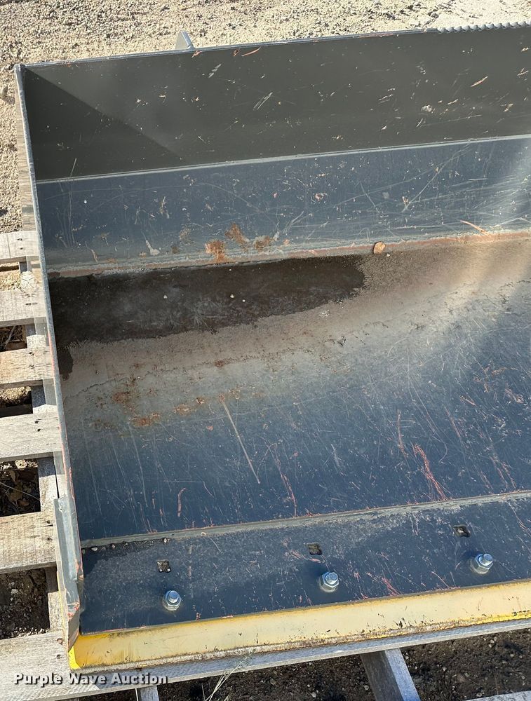 image for item JD9764 72"W skid steer bucket