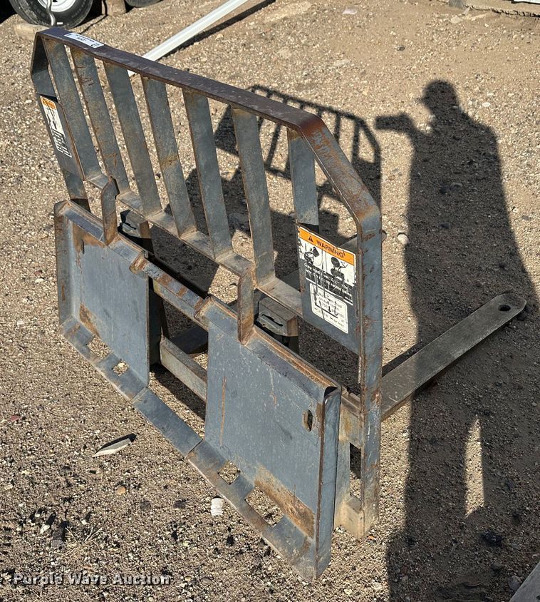 image for item JD9765 42"L skid steer forks