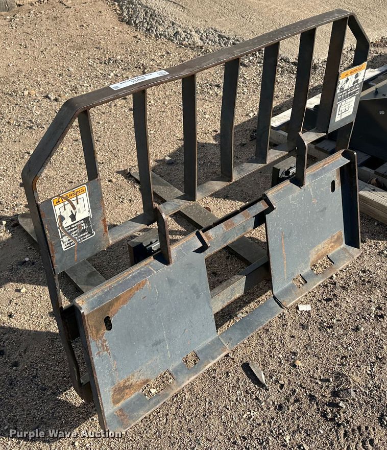 image for item JD9765 42"L skid steer forks