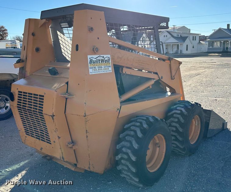 image for item JD9766 2000 Case 1845C  skid steer loader