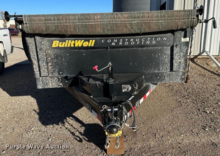 image for item JD9768 2015 PJ D9162  dump trailer