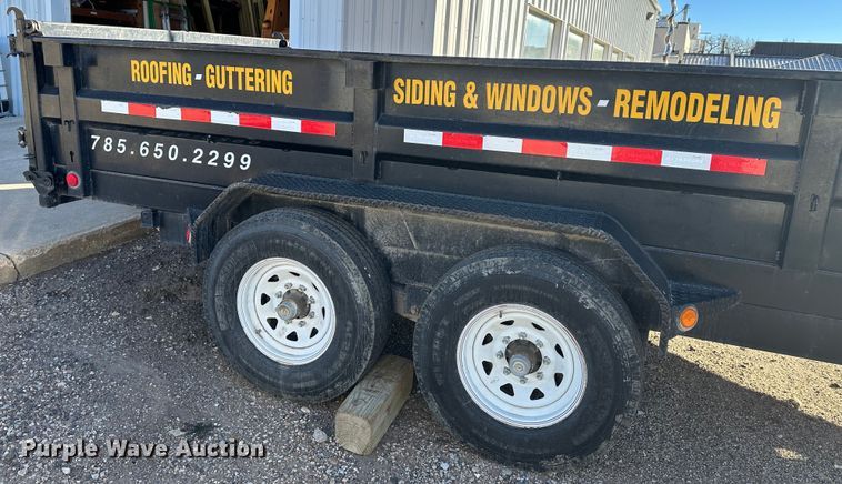 image for item JD9768 2015 PJ D9162  dump trailer