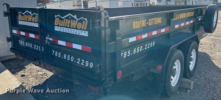 image for item JD9768 2015 PJ D9162  dump trailer