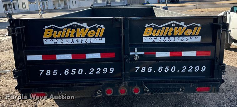 image for item JD9768 2015 PJ D9162  dump trailer