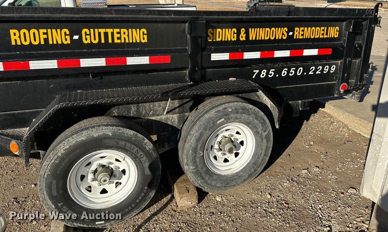 image for item JD9768 2015 PJ D9162  dump trailer