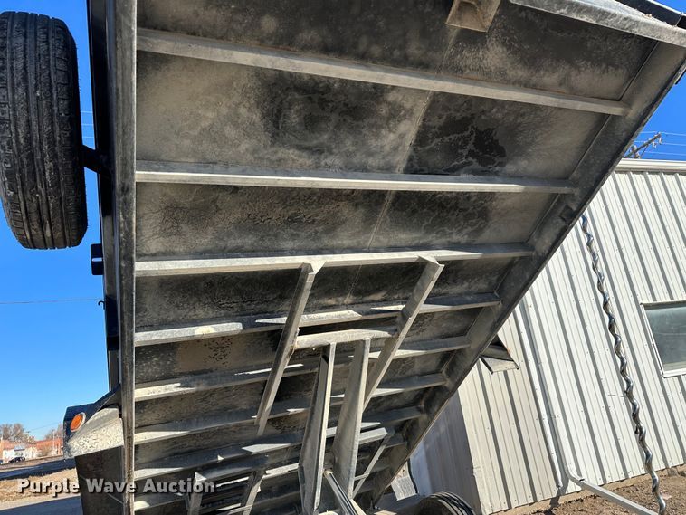 image for item JD9768 2015 PJ D9162  dump trailer