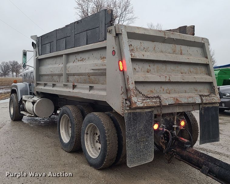 image for item JG9614 1987 Mack RW713  dump truck