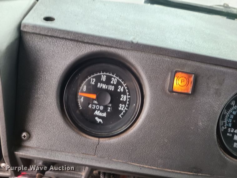 image for item JG9614 1987 Mack RW713  dump truck